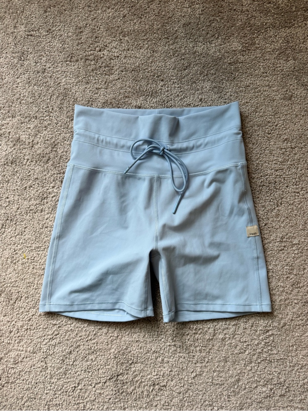 Vuori Daily Shorts in Surf Blue